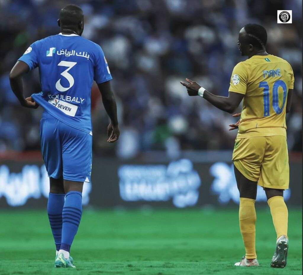 Sadio Mané and Koulibaly