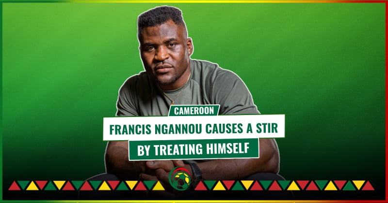 Cameroon: Francis Ngannou causes a stir by treating himself to lunch on the side of the road