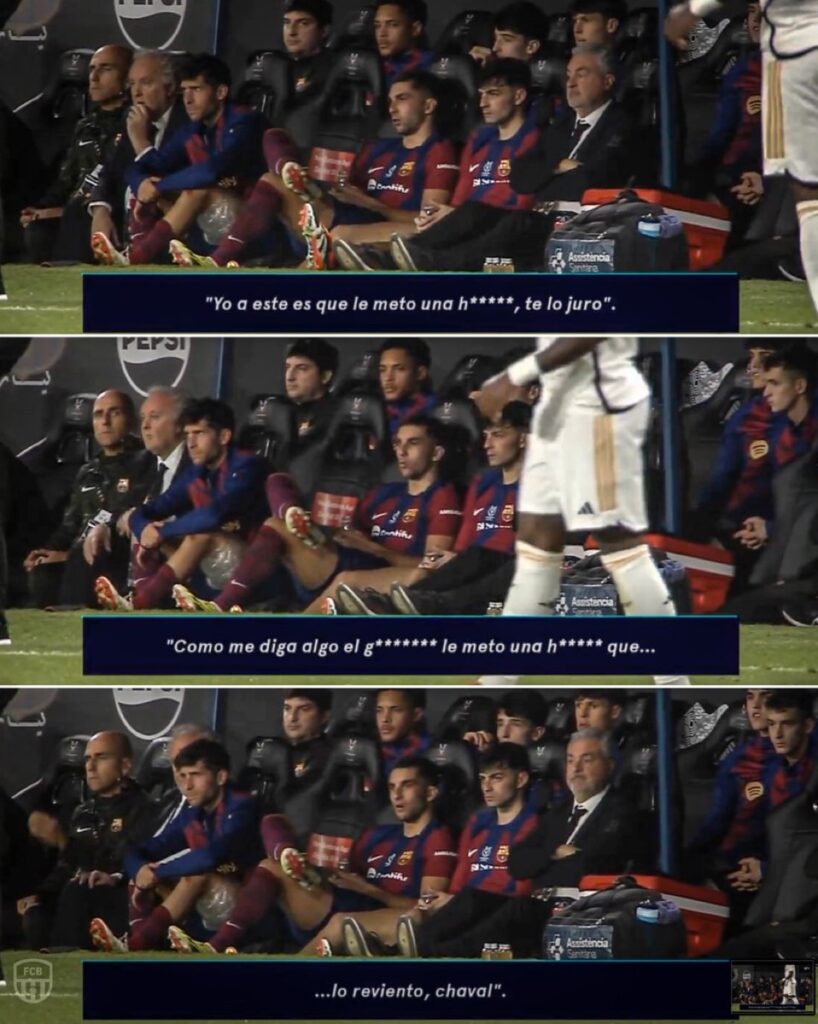 Barça - Real: "I will slap Vinicius," threatens a key figure from Xavi's team