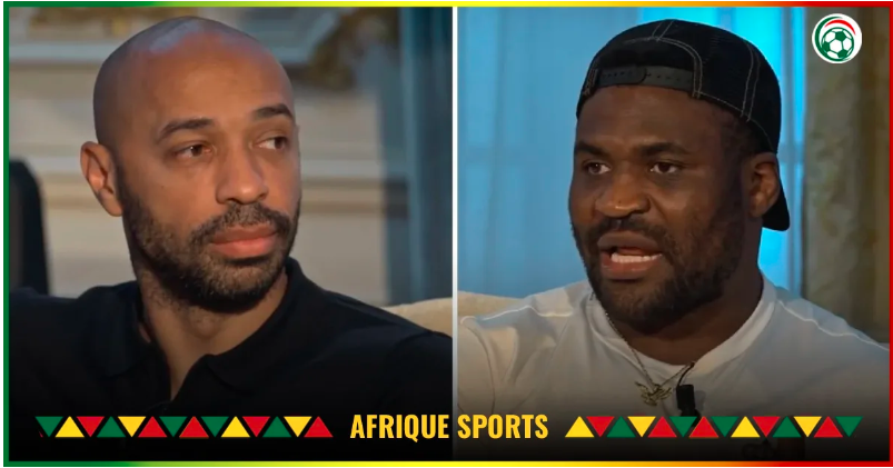 Francis Ngannou tells Thierry Henry: “If I have to go back to Africa to run a farm, then…”.