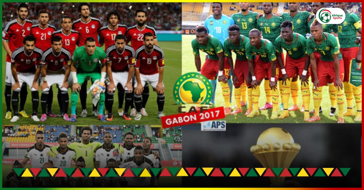 Egypt 1st Cameroon 2nd …, the nations with the most AFCON titles
