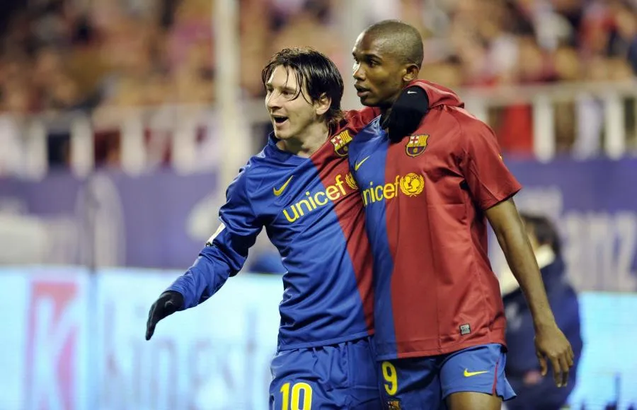 Samuel Eto'o: "I have a special affection for Lionel Messi".
