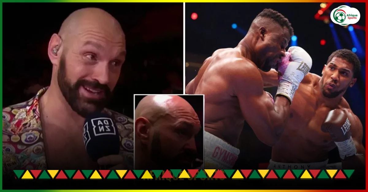 Tyson Fury’s surprising reaction to Francis Ngannou’s heavy defeat