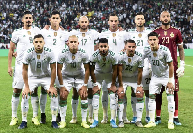 A player in the Algerian team receives good news in Switzerland