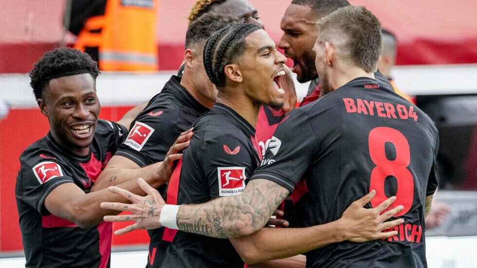 Bayer Leverkusen crowned German champions for the first time in their history!