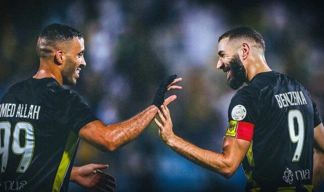 Al-Ittihad: war rages between Karim Benzema and Abderazzak Hamdallah