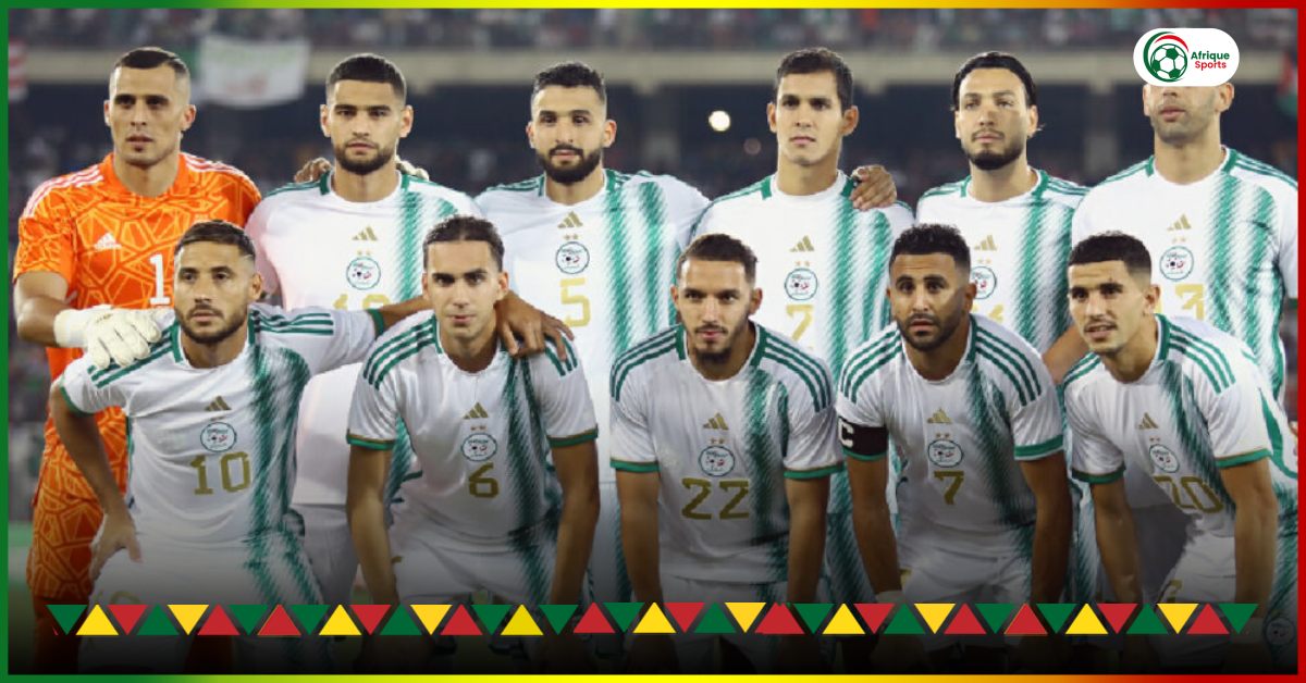 A player in the Algerian team receives good news in Switzerland