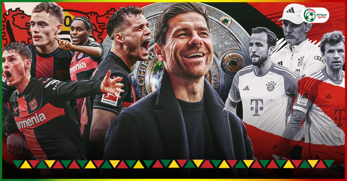 Bayer Leverkusen crowned German champions for the first time in their history!
