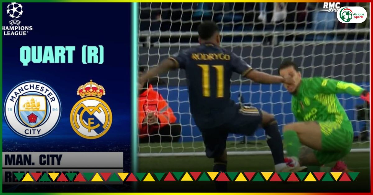 Man City vs Real, Rodryogo opens the scoring