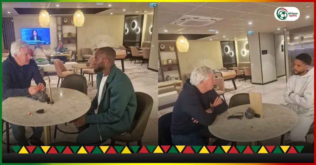Lair: What Marc Brys, Jean Charles Castelletto and Ignatius Ganago had to say to each other
