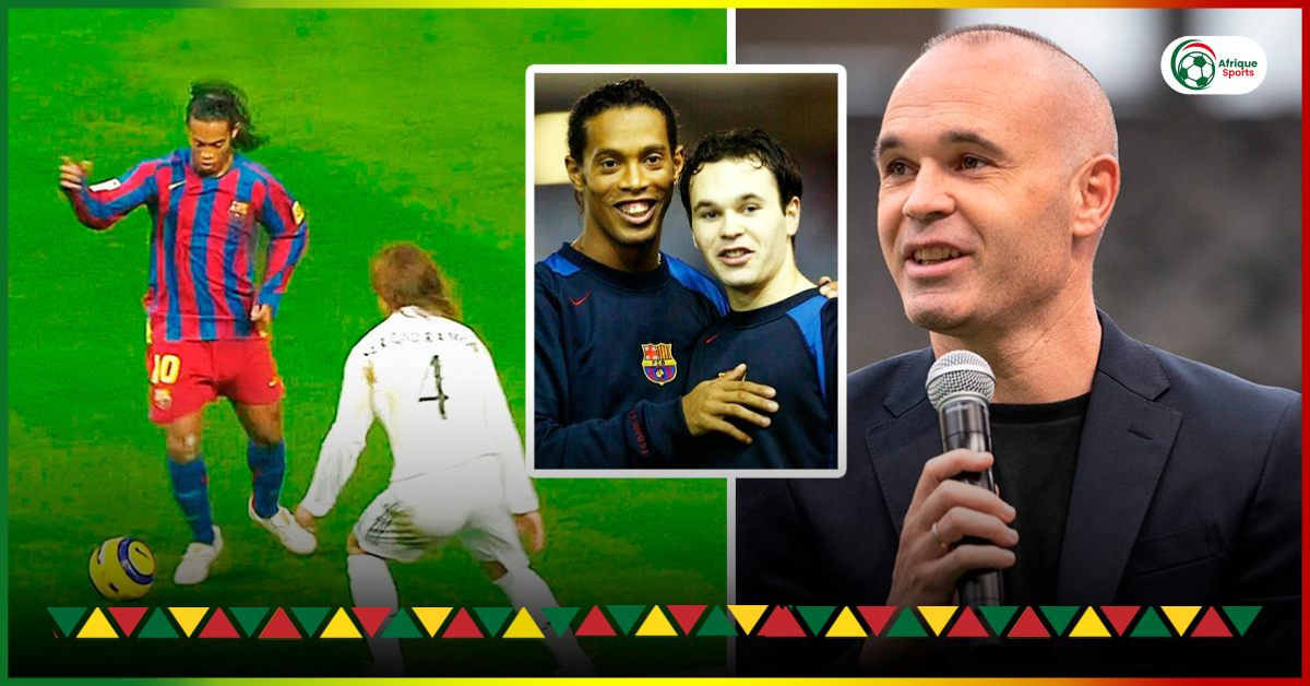 Iniesta recounts Ronaldinho’s legendary anecdote with Real Madrid.