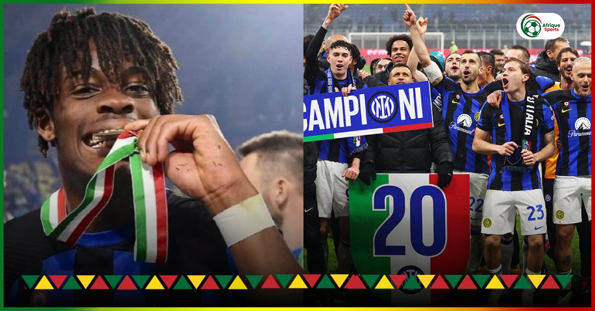 Serie A: Yann Bisseck champions of Italy with Inter Milan!