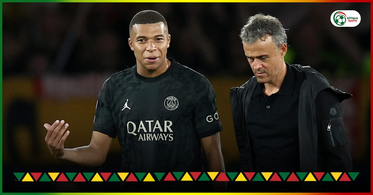 Luis Enrique has decided on Mbappé