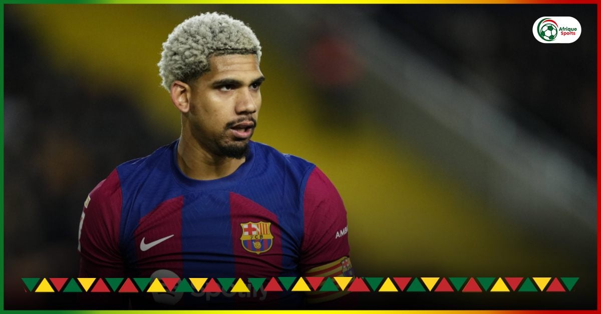Ronald Araujo is furious with Barcelona