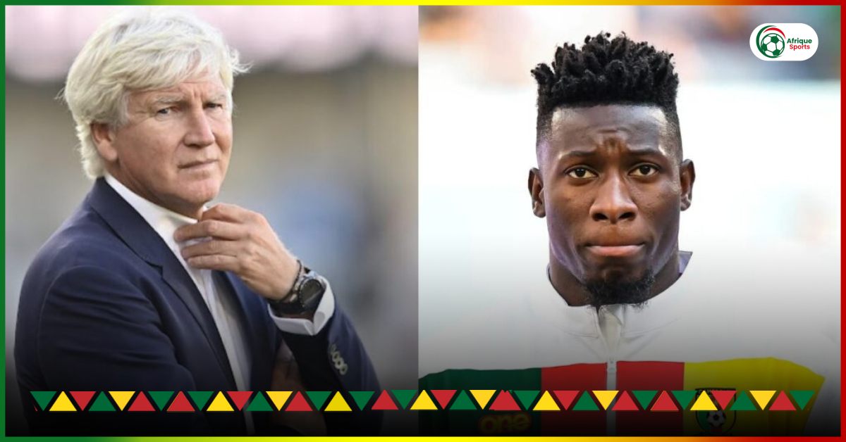 Indomitable Lions: André Onana’s promise to new coach Marc Brys!