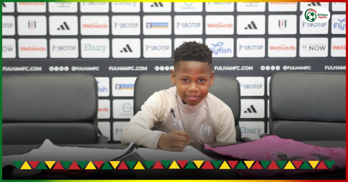 A 10-year-old nugget from Cameroon sets England alight!