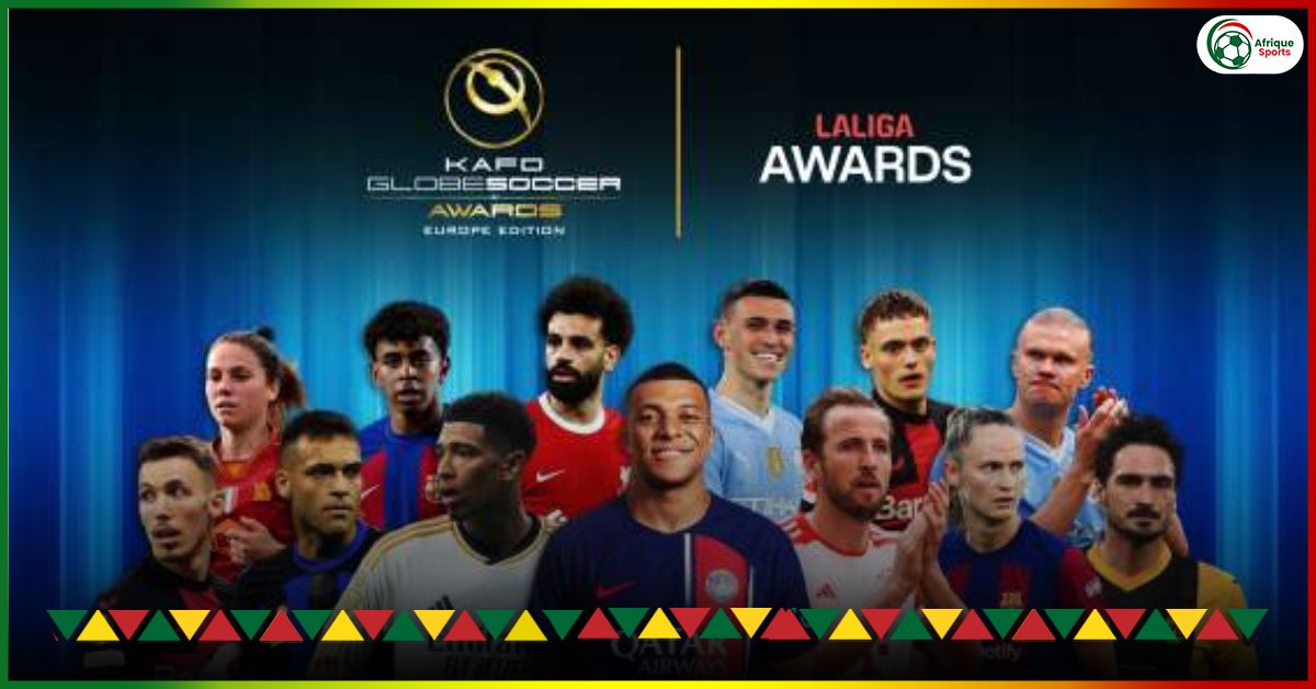 Two Africans nominated for Player of the Year at the 2024 Globe Soccer Awards