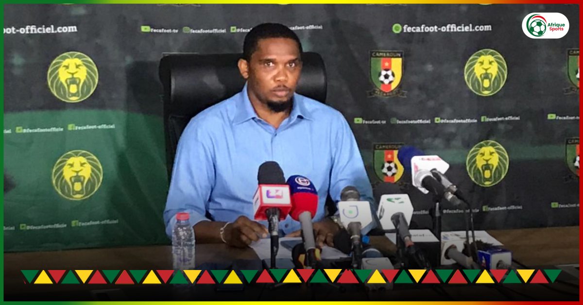 Samuel Eto’o warns that Cameroon risk suspension by Fifa