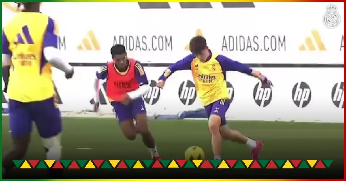 Arda Güler leaves Ancelotti speechless as he humiliates all his team-mates and scores a Golazo in training (VIDEO)