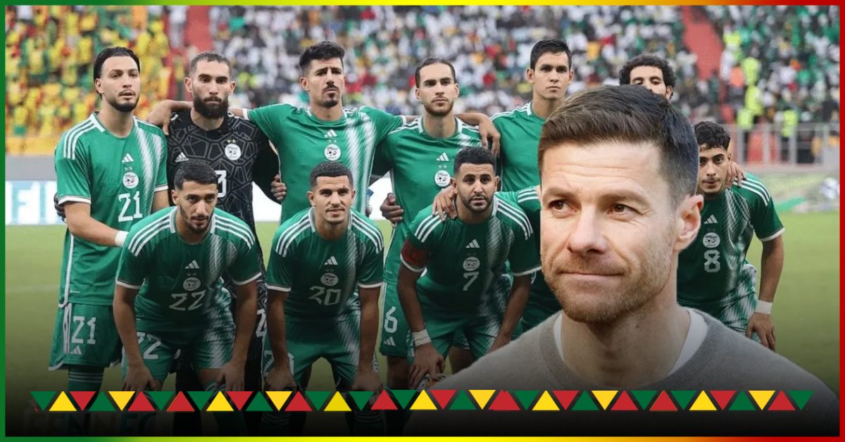 Xabi Alonso spills his guts over an Algerian player