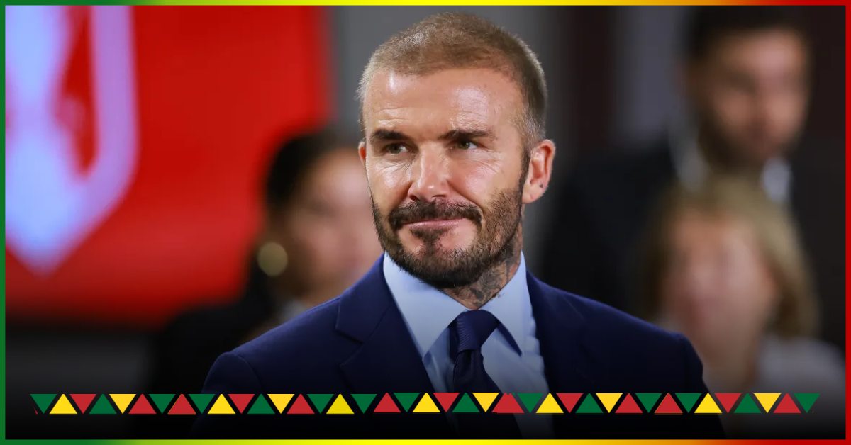 David Beckham: the Englishman betrays his parent club Man Utd and shows his support for…