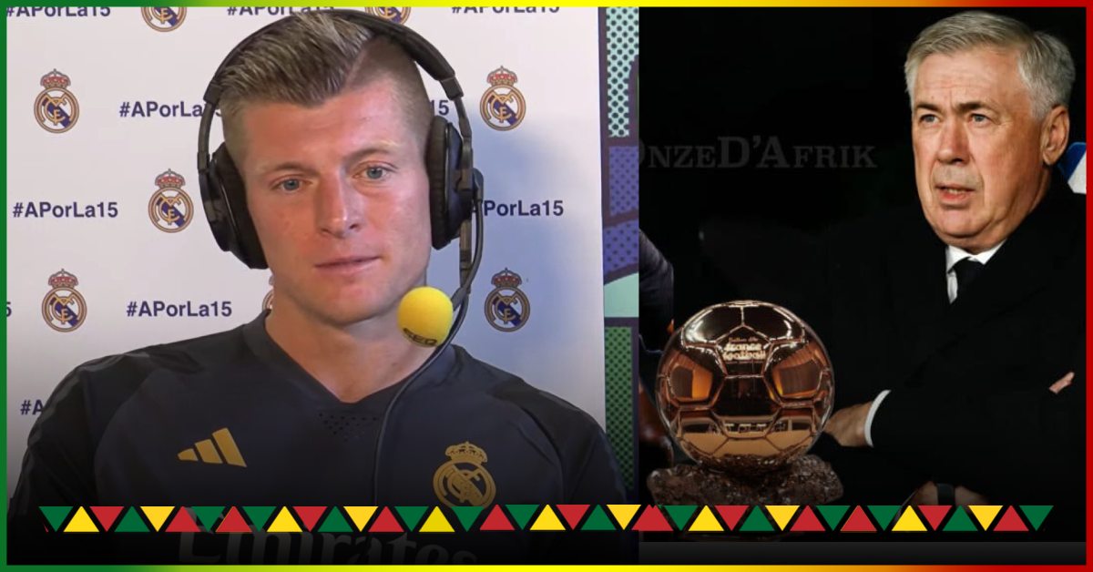 Toni Kroos: “The Ballon d’Or? Ancelotti is right”.