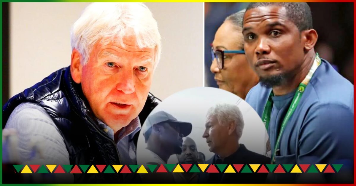 “I work for the ministry, not the federation”, Marc Brys after his heated exchange with Eto’o