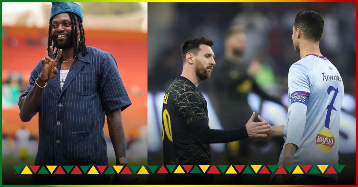 Adebayor makes his choice between Lionel Messi and Cristiano Ronaldo: “For me, the GOAT is…”.