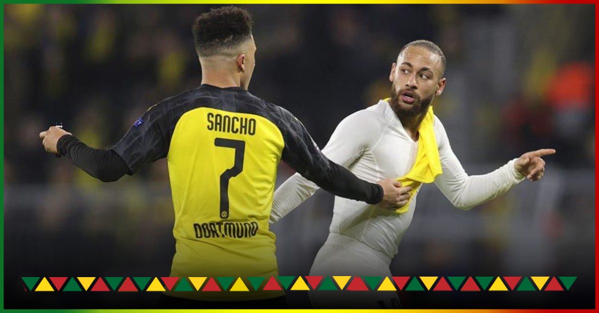 Jadon Sancho seeks to break Neymar’s Champions League final record