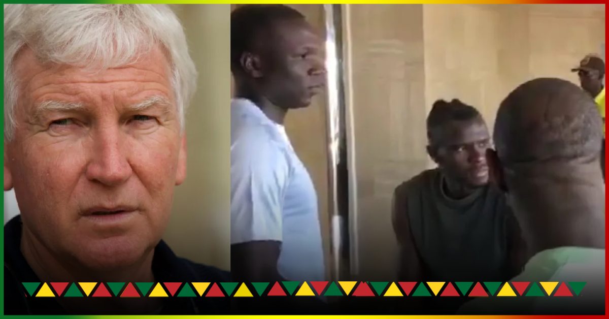VIDEO: Samuel Eto’o terribly humiliates Marc Brys and the players at the rally
