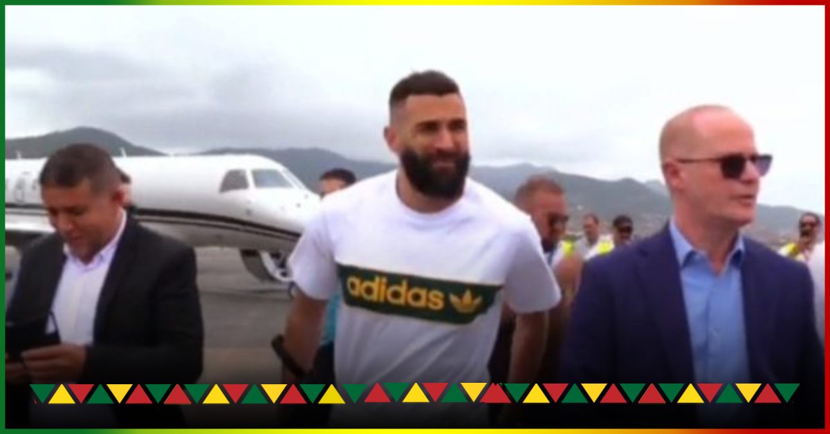 Karim Benzema arrives in Algeria: here’s the 1st thing he does (Video)