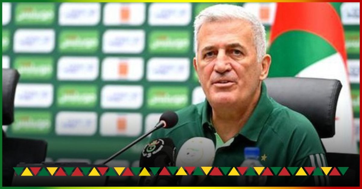 The Ugandans begin their psychological warfare against the Algerian team