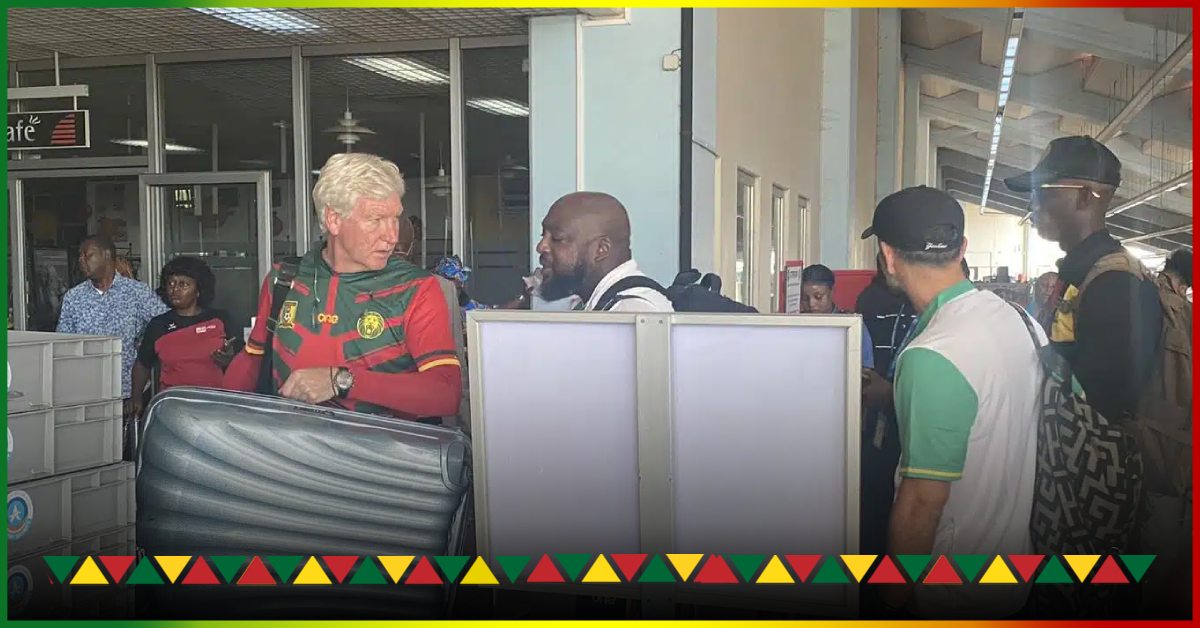 Indomitable Lions leave Yaoundé for Angola – Pictures