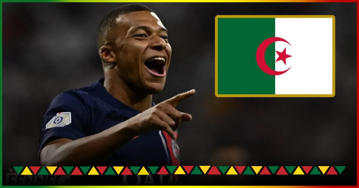 A player from the Algerian team trolls Kylian Mbappé!