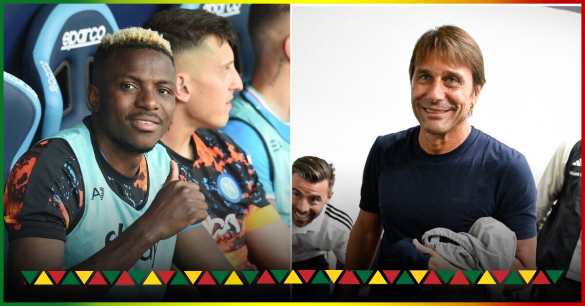 Antonio Conte wants to convince Victor Osimhen to stay at Napoli
