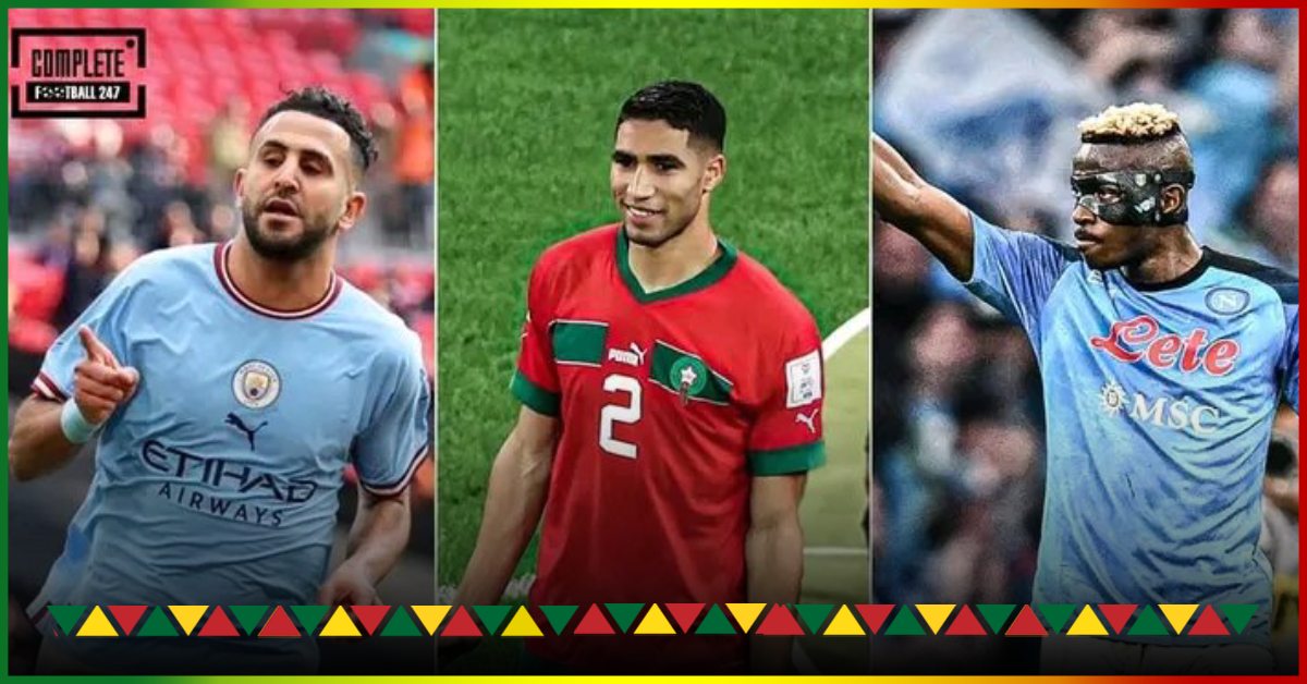 Victor Osmihen threatens Riyad Mahrez and Achraf Hakimi!