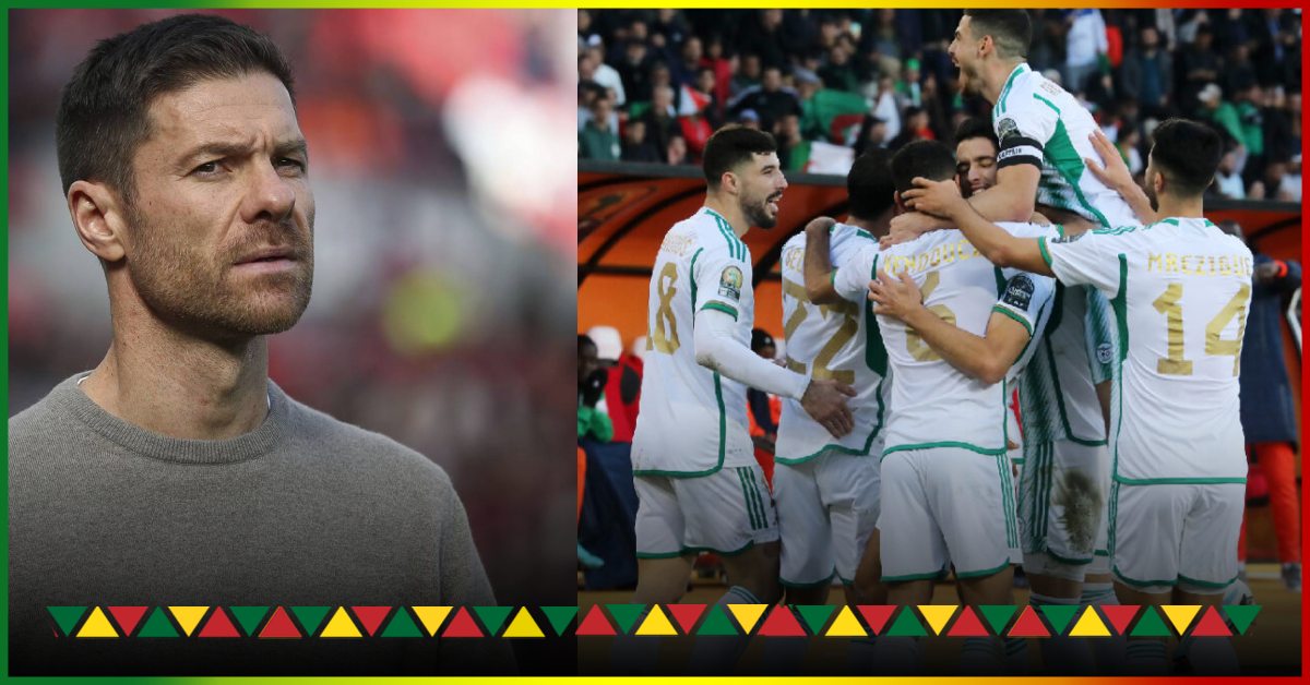 Xabi Alonso falls under the spell… of the Algerian team