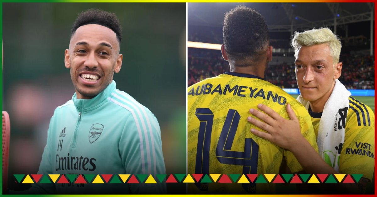 Aubameyang on Mesüt Özil: “With his bulging eyes, he… “