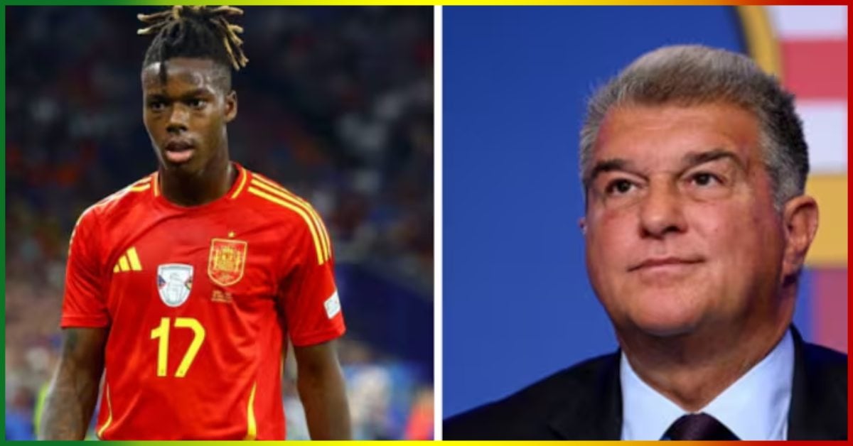 FC Barcelona: Joan Laporta’s outburst on Nico Williams