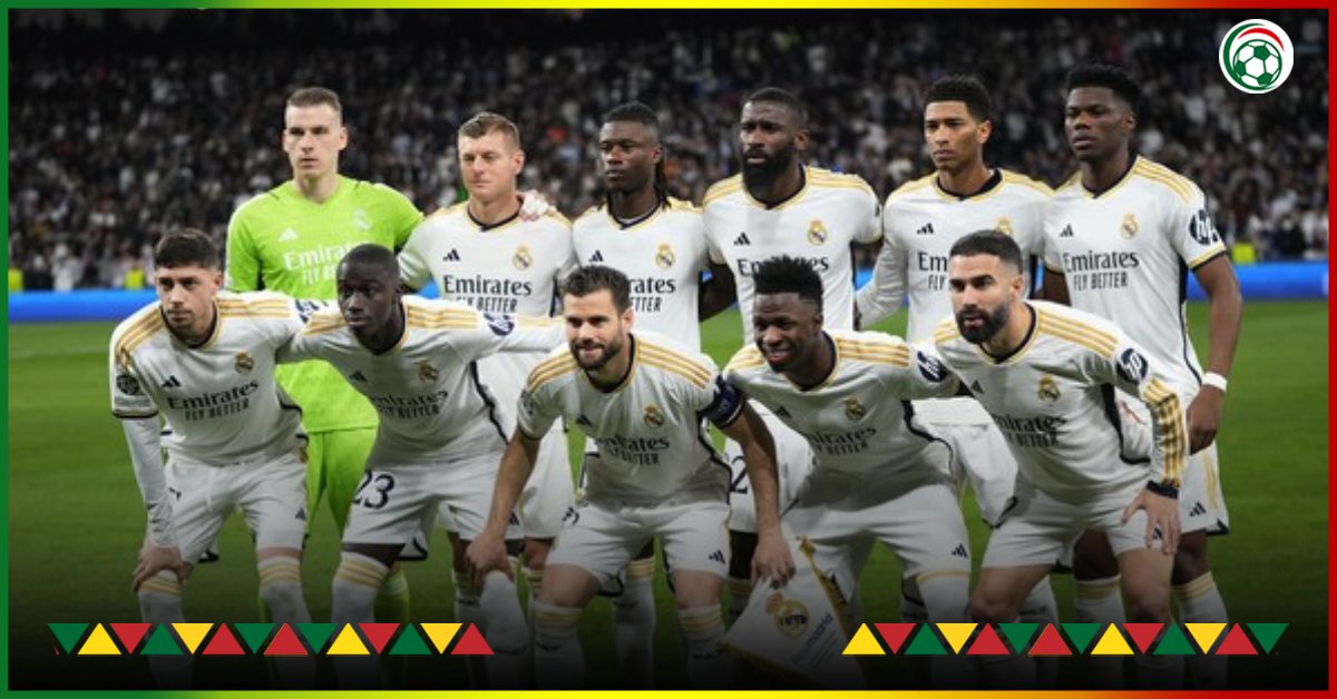 Real Madrid star on vacation in Senegal