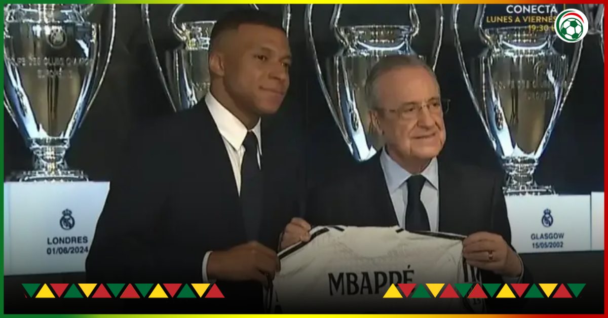 Kylian Mbappé signs contract with Real Madrid, his shirt number unveiled by Florentino Pérez