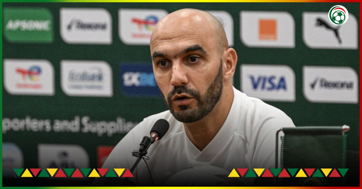 Olympic Games: Walid Regragui to head Morocco’s Olympic team?