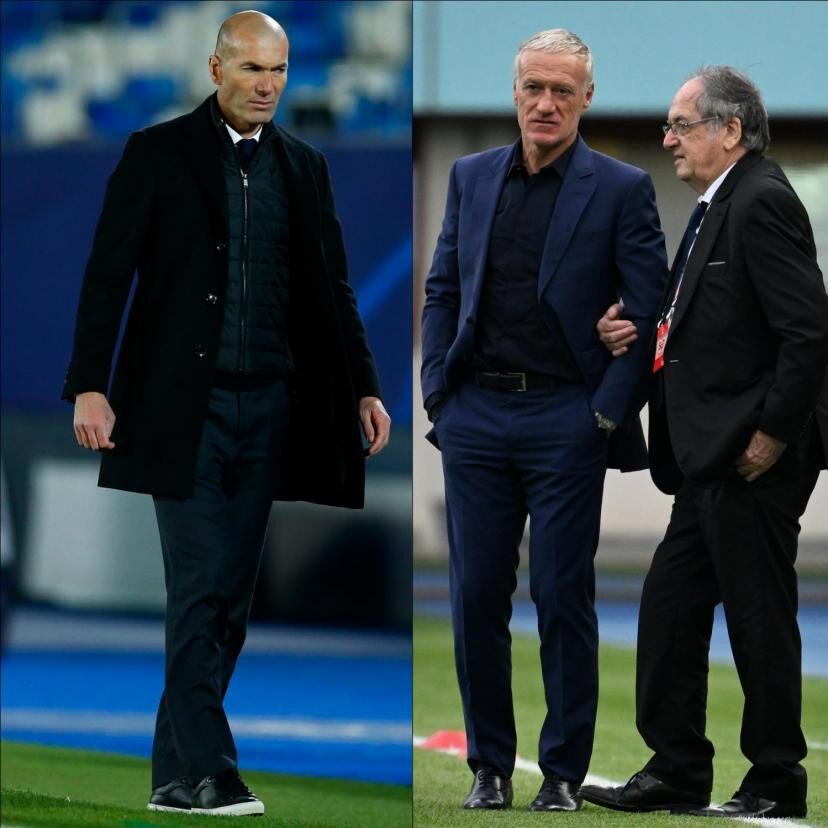 "Deschamps wants Zidane's skin".