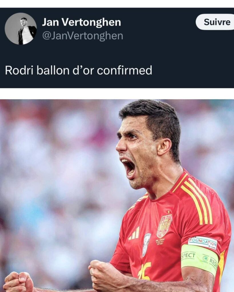 Ballon d'Or 2024: winner announced; bad news for Bellingham, Vinicius and Messi (photo)