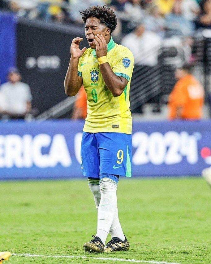 Endrick's words after Brazil's elimination