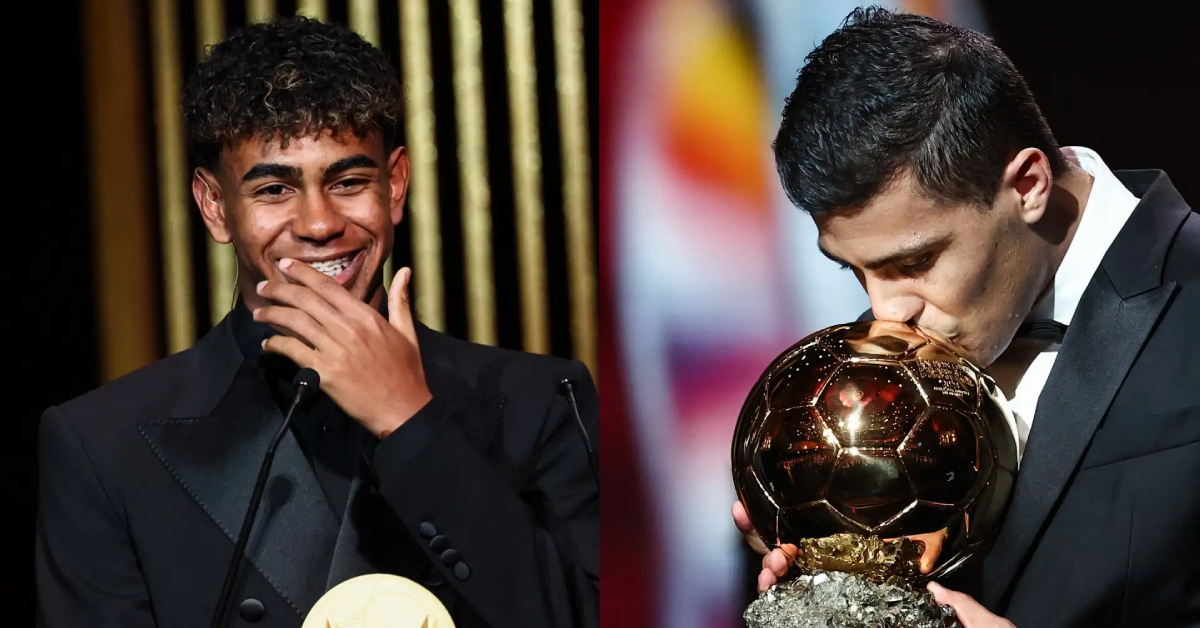 Ballon d’Or : Lamine Yamal’s explosive reaction following Rodri’s victory