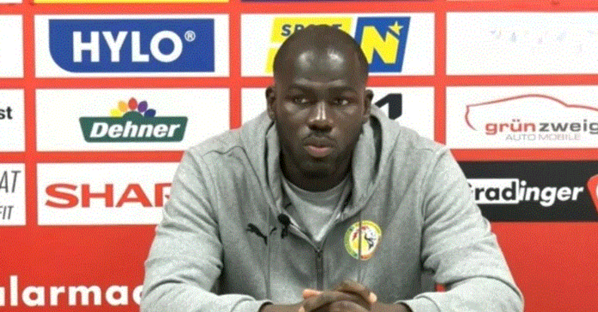 Kalidou Koulibaly: “You have to get it into his head that he can win the Ballon d’Or”.