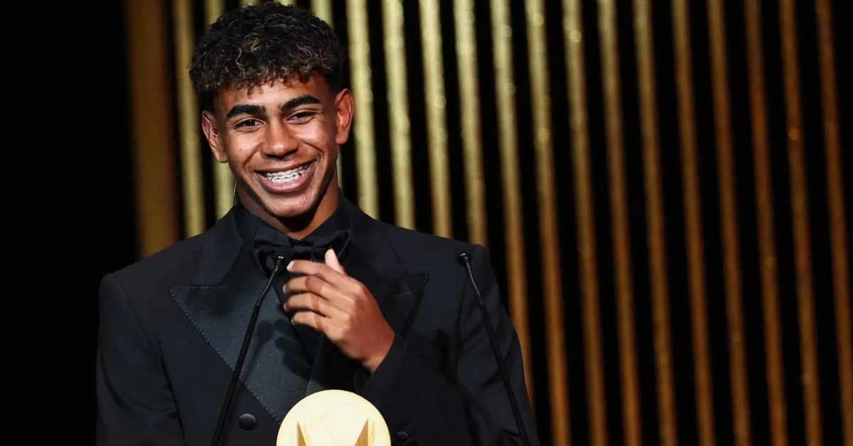 Lamine Yamal declined to touch the Ballon d’Or