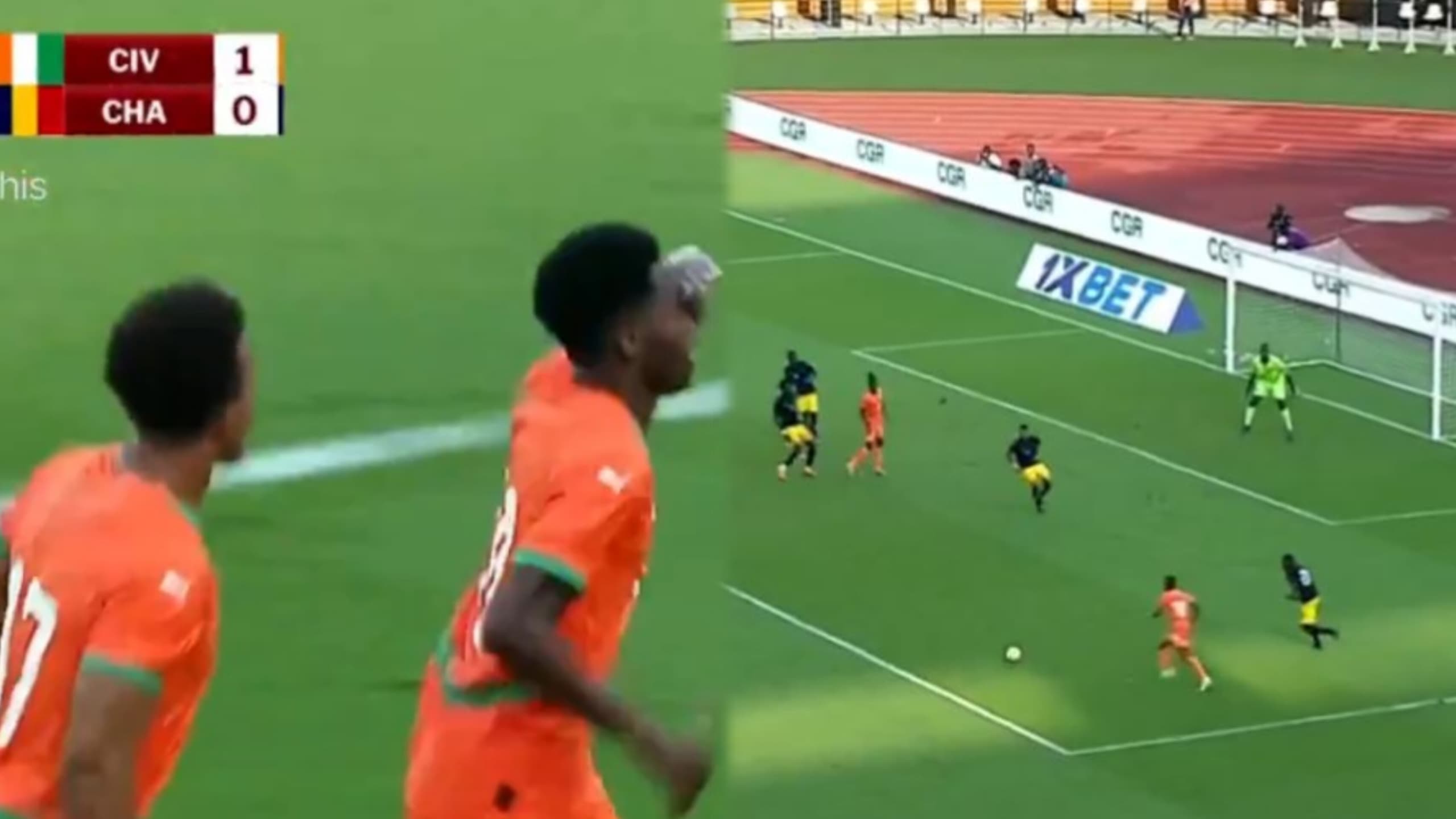 Adingra scores a sensational goal for Côte d’Ivoire (VIDEO)