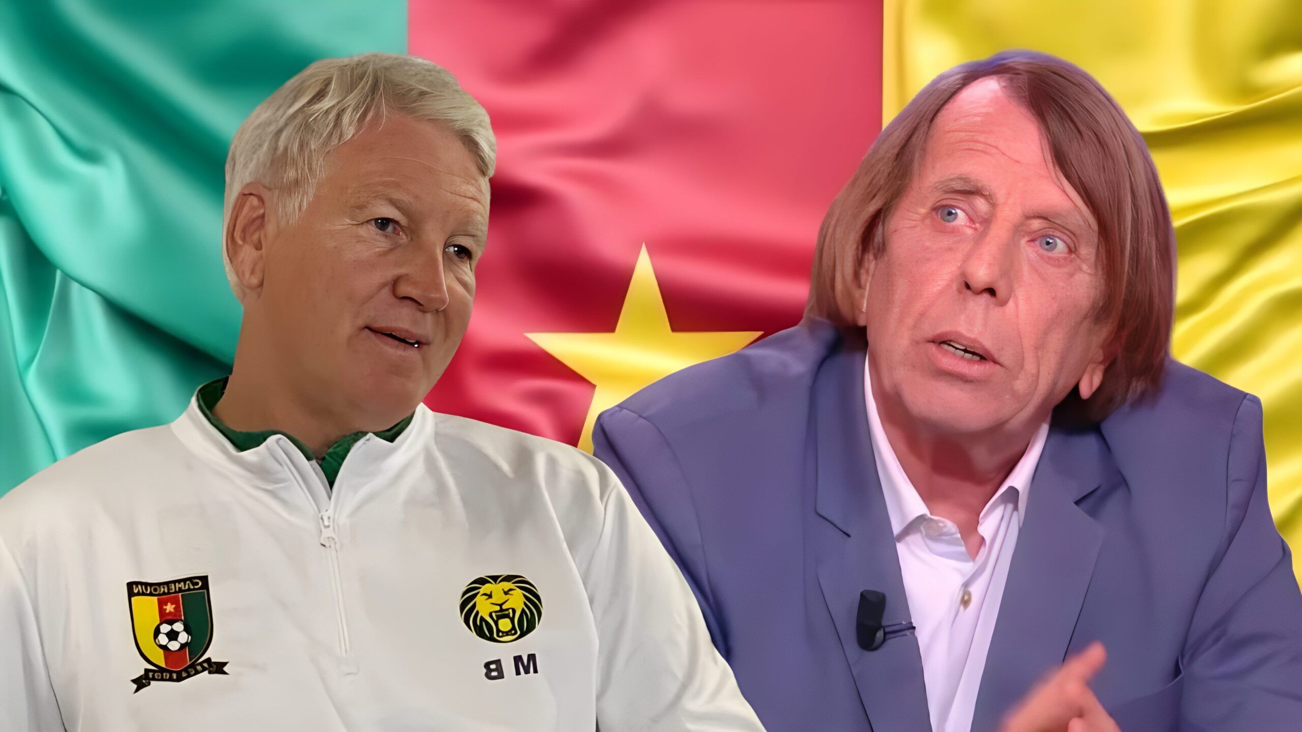 Claude Leroy coaches Marc Brys live: “In Cameroon, you have to avoid… “